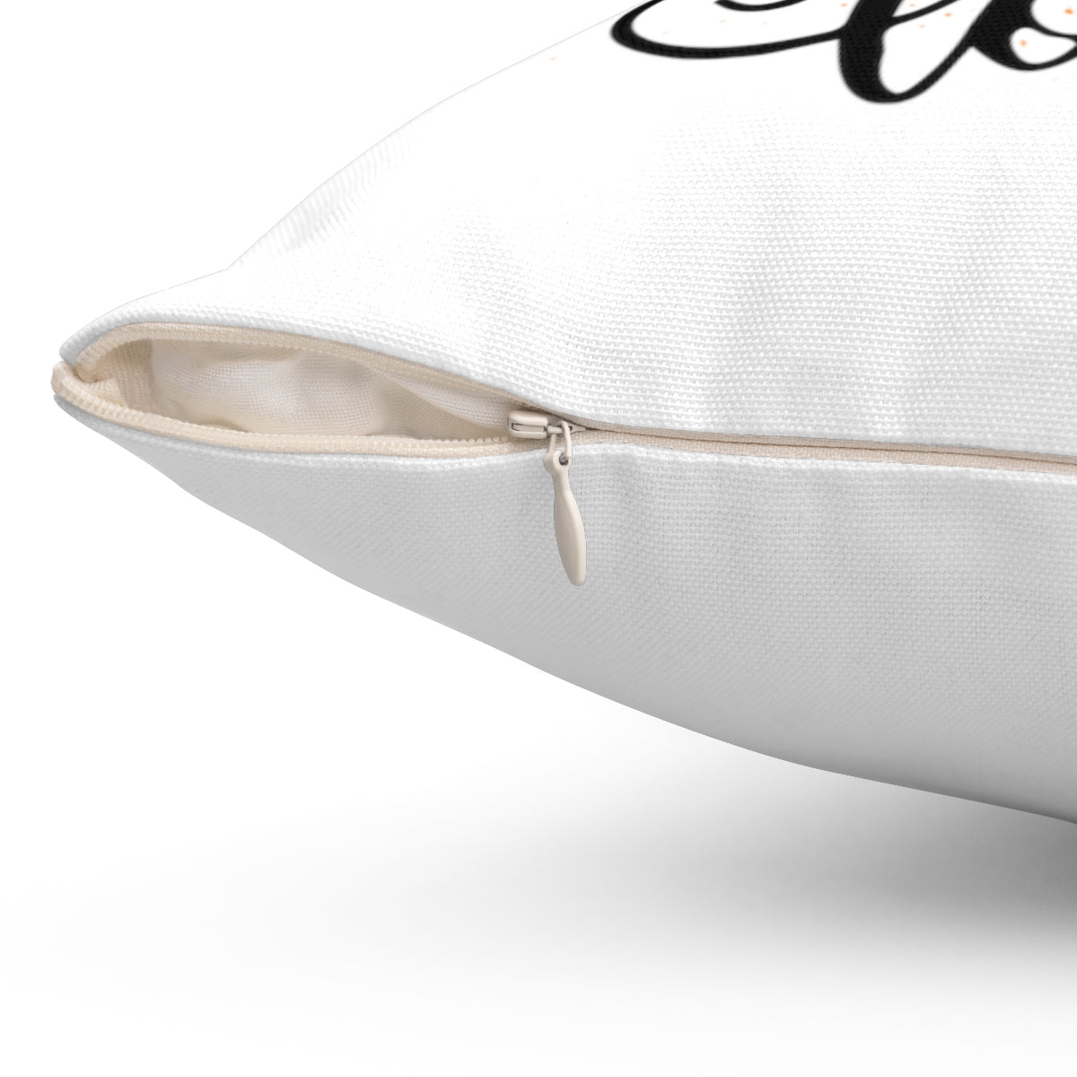 Spun Polyester Square Pillow