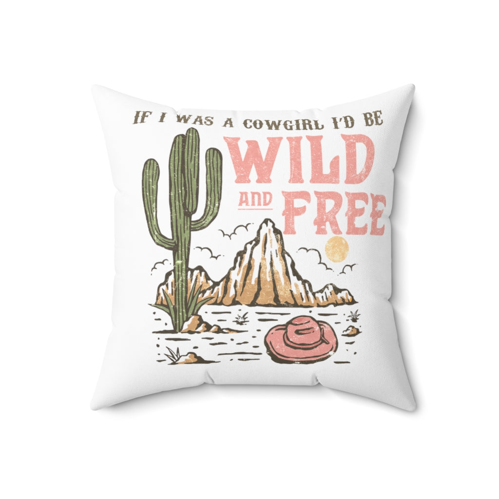 Spun Polyester Square Pillow