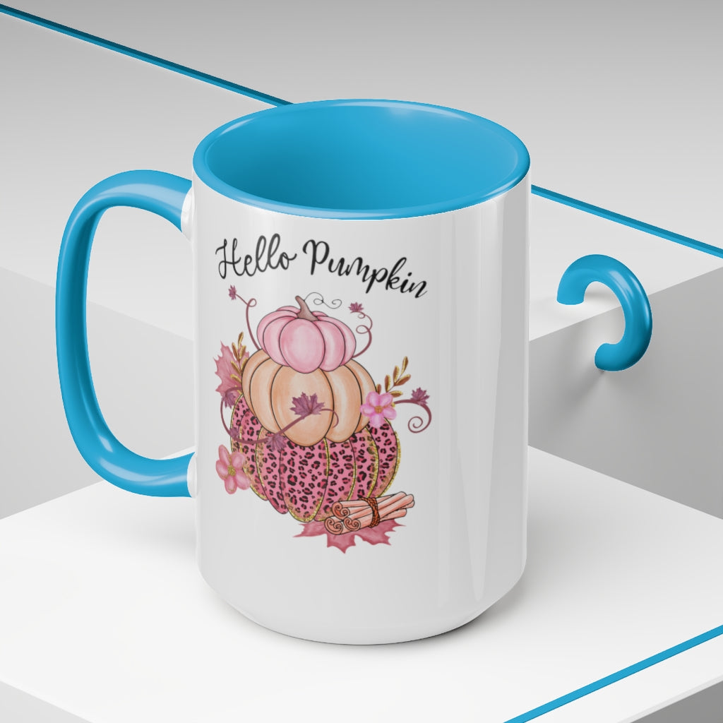 Two-Tone Coffee Mugs, 15oz