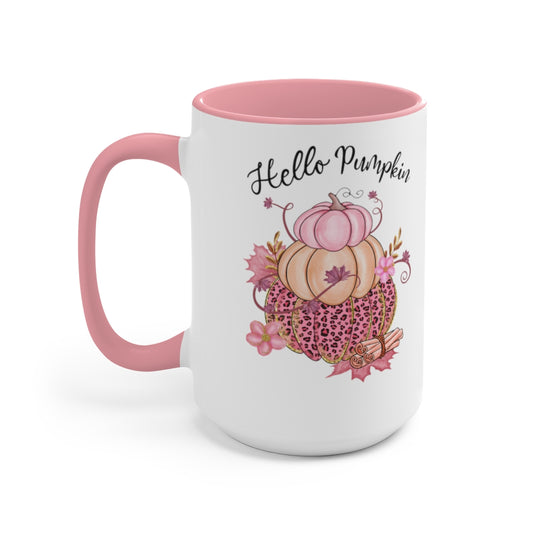 Two-Tone Coffee Mugs, 15oz