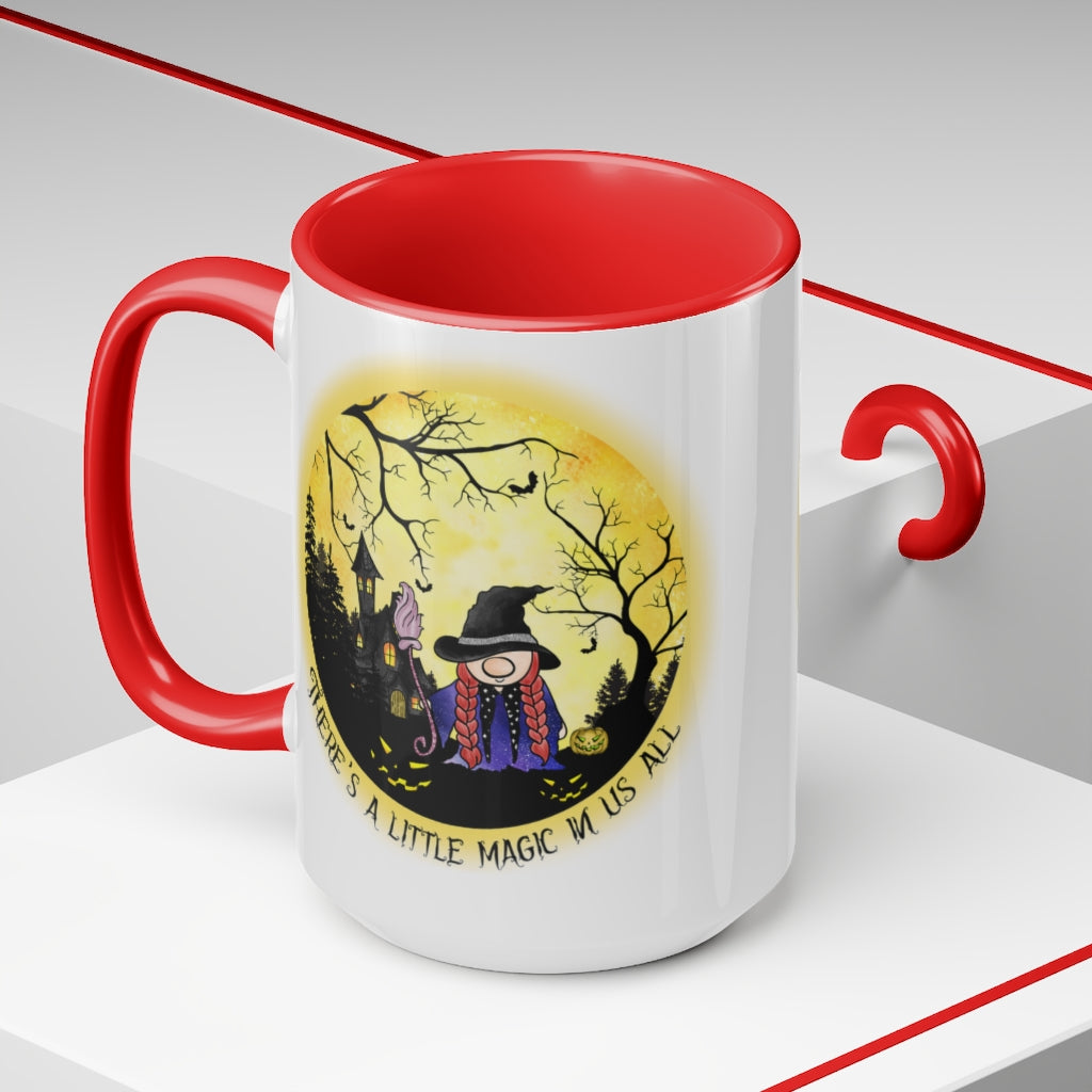 Two-Tone Coffee Mugs, 15oz