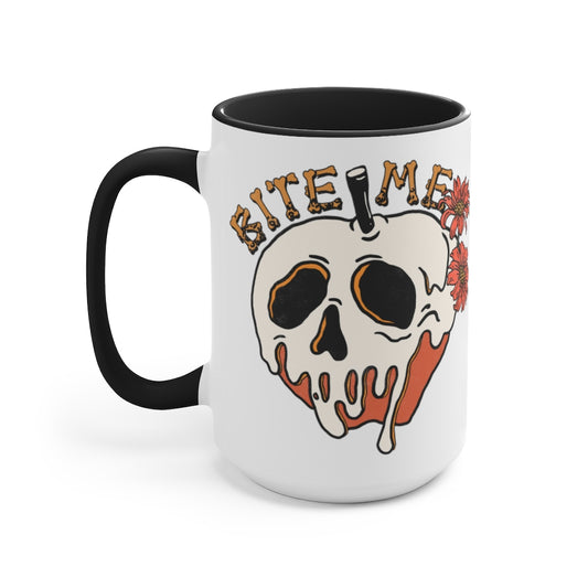 Two-Tone Coffee Mugs, 15oz