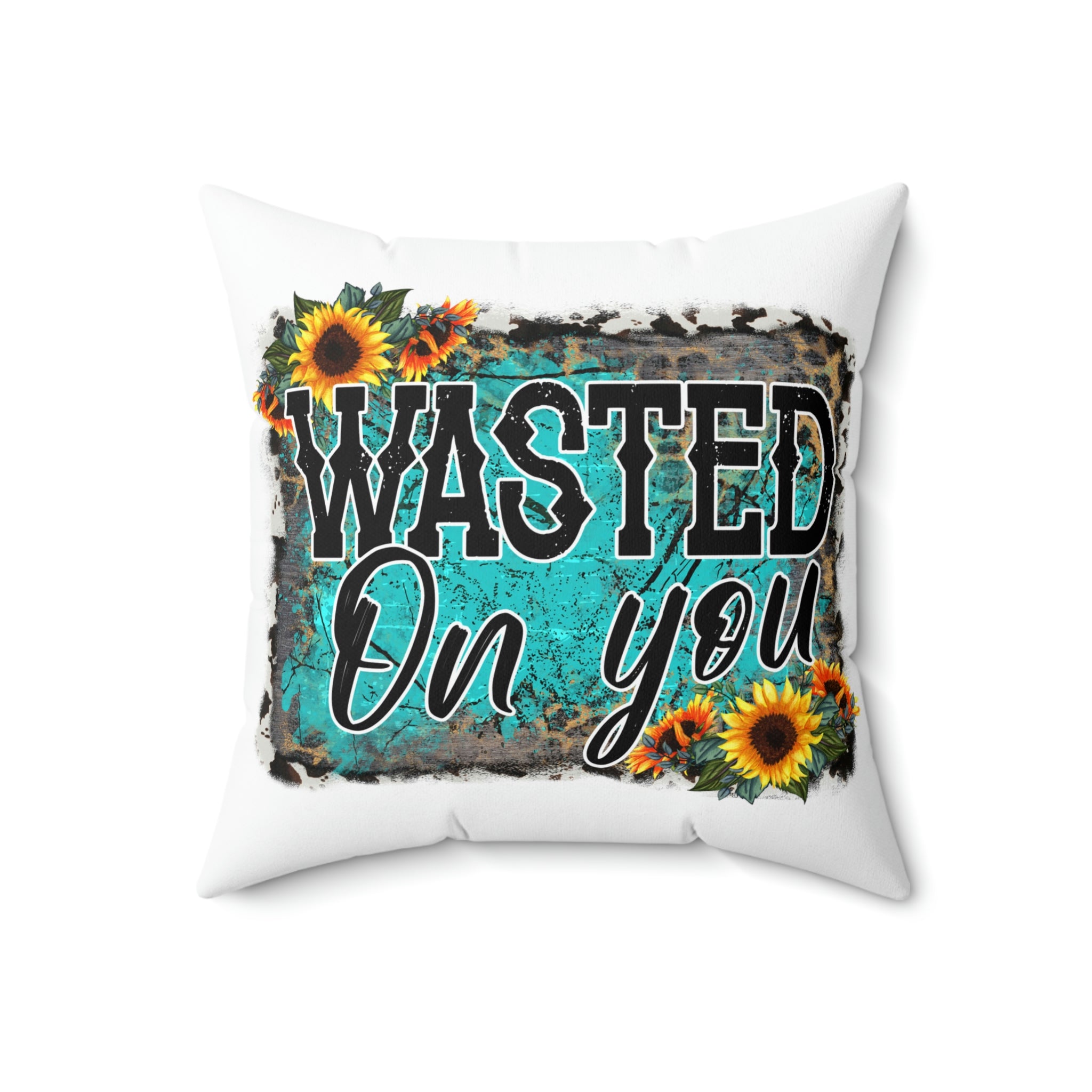 Spun Polyester Square Pillow