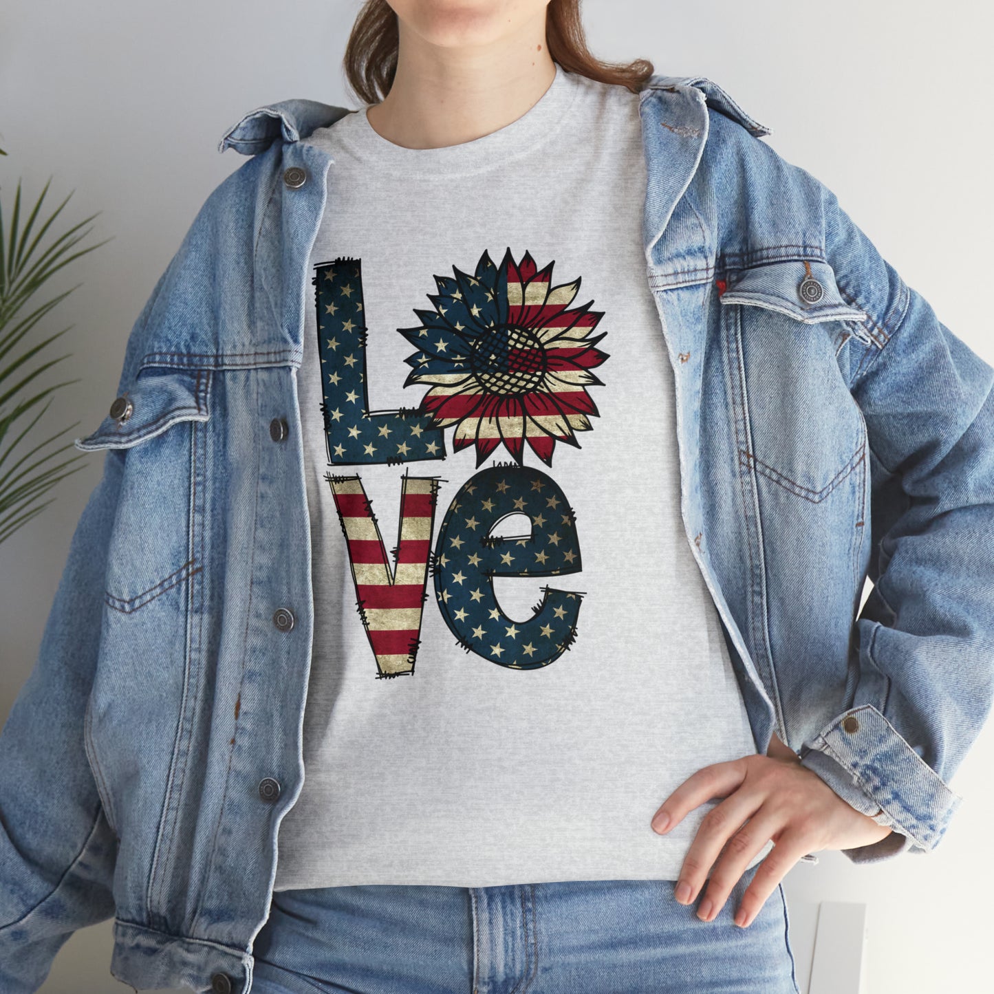 Made with Love & Freedom USA Heavy Cotton Tee
