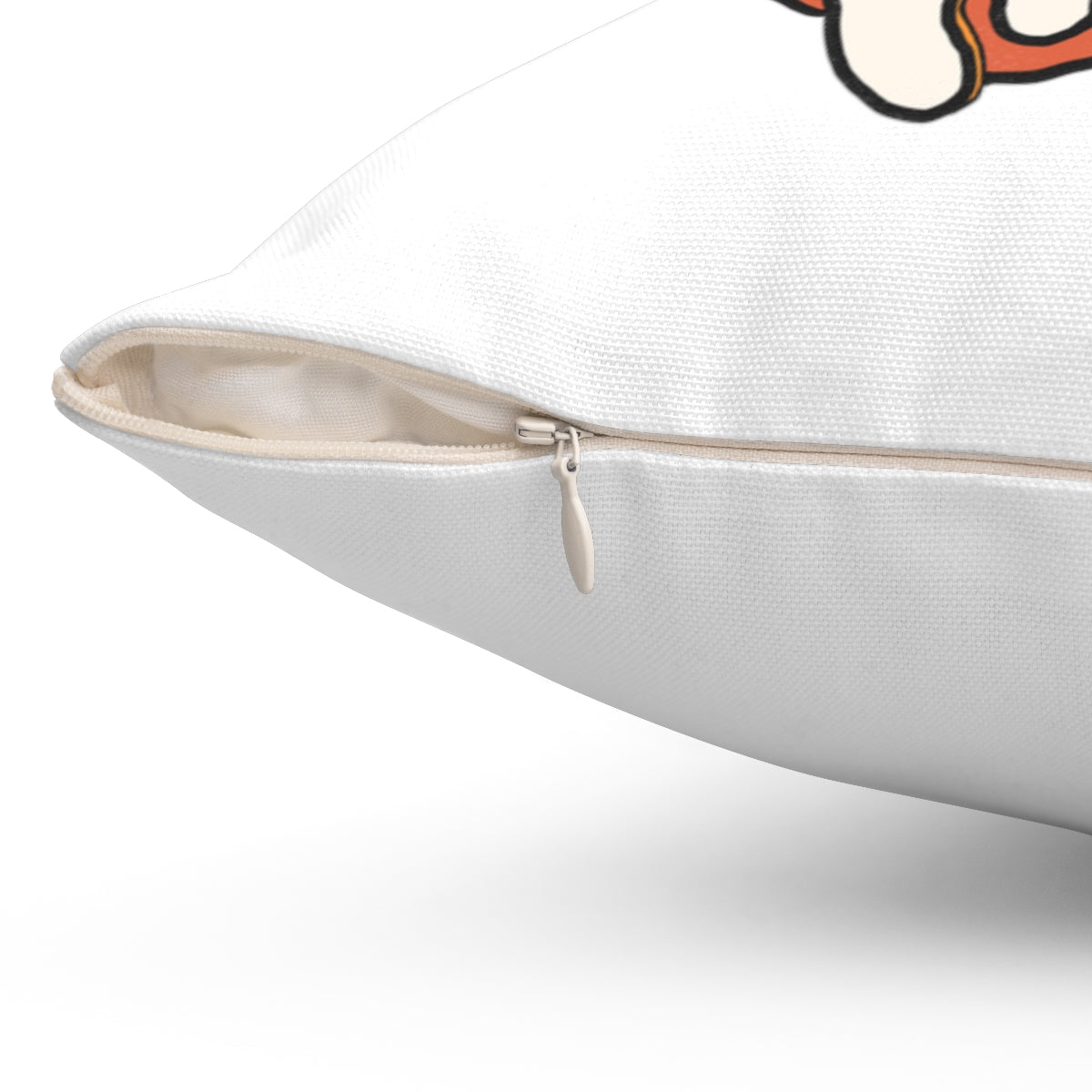 Spun Polyester Square Pillow