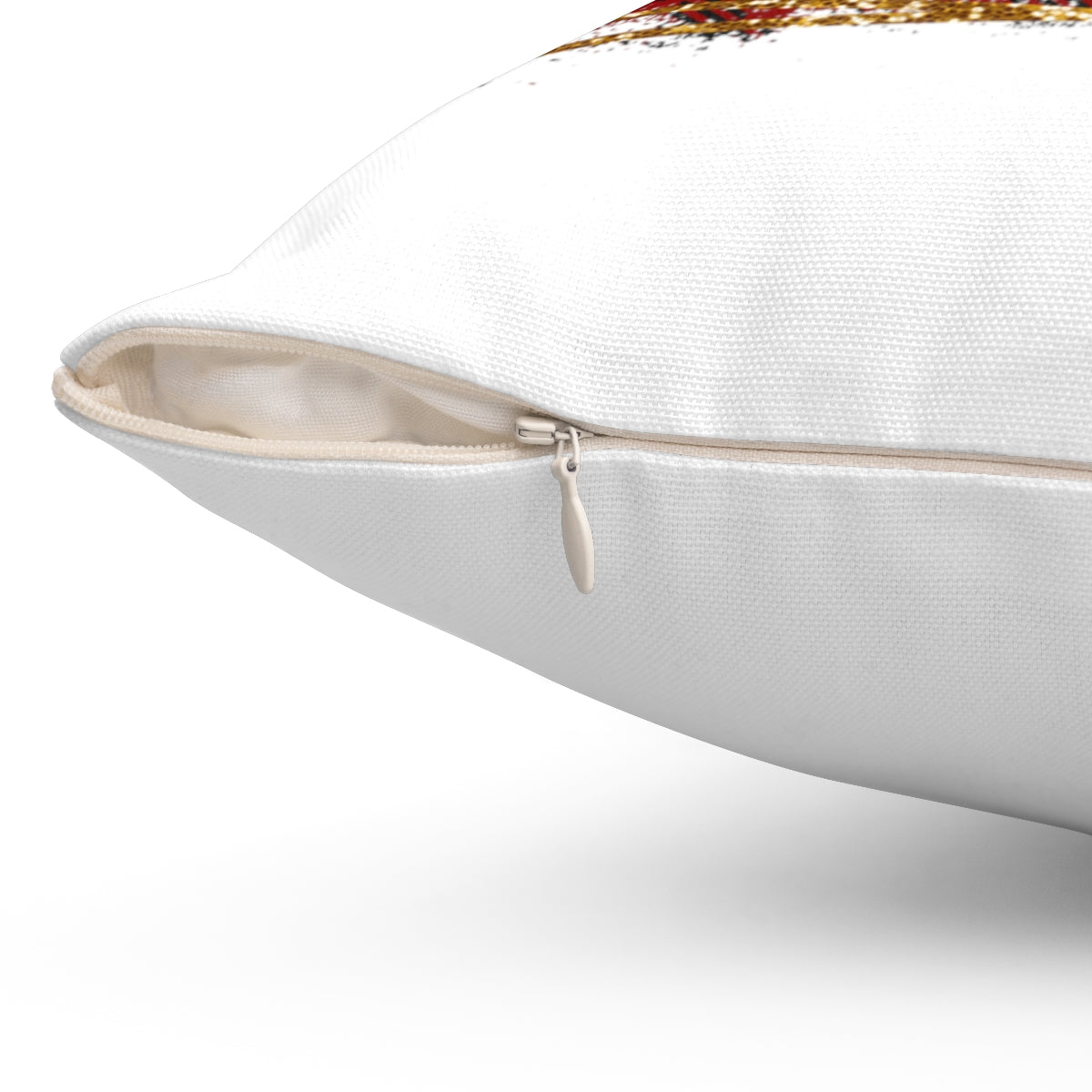 Spun Polyester Square Pillow