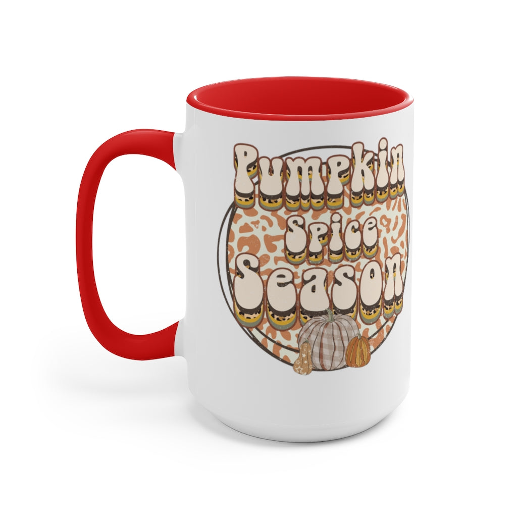 Two-Tone Coffee Mugs, 15oz