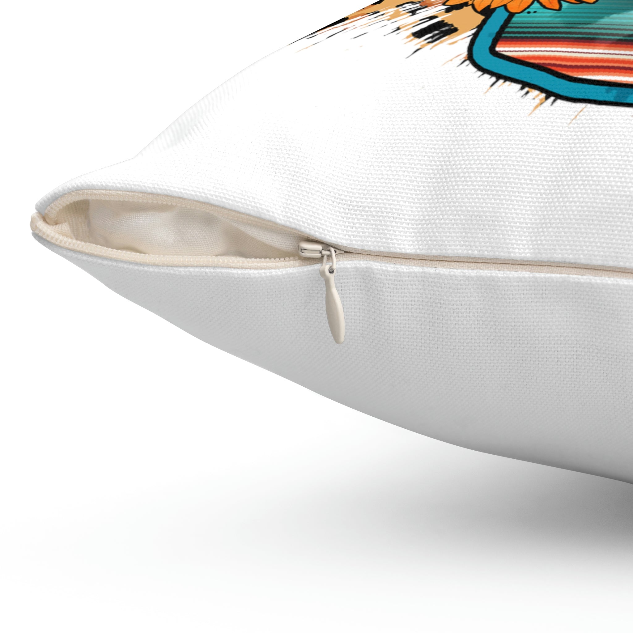 Spun Polyester Square Pillow