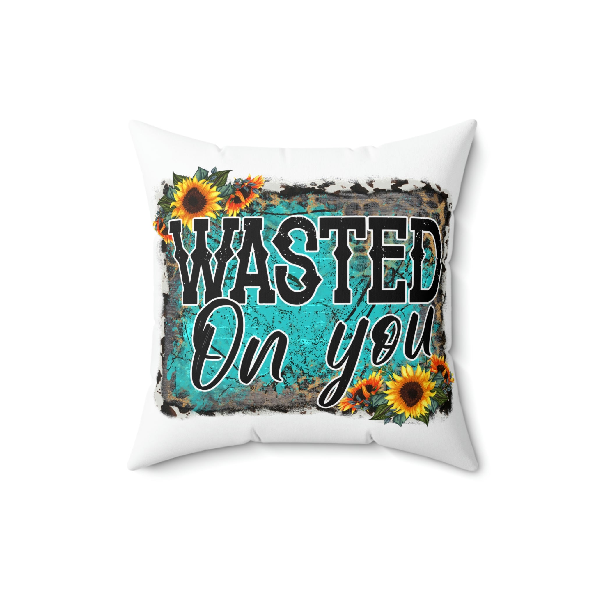 Spun Polyester Square Pillow