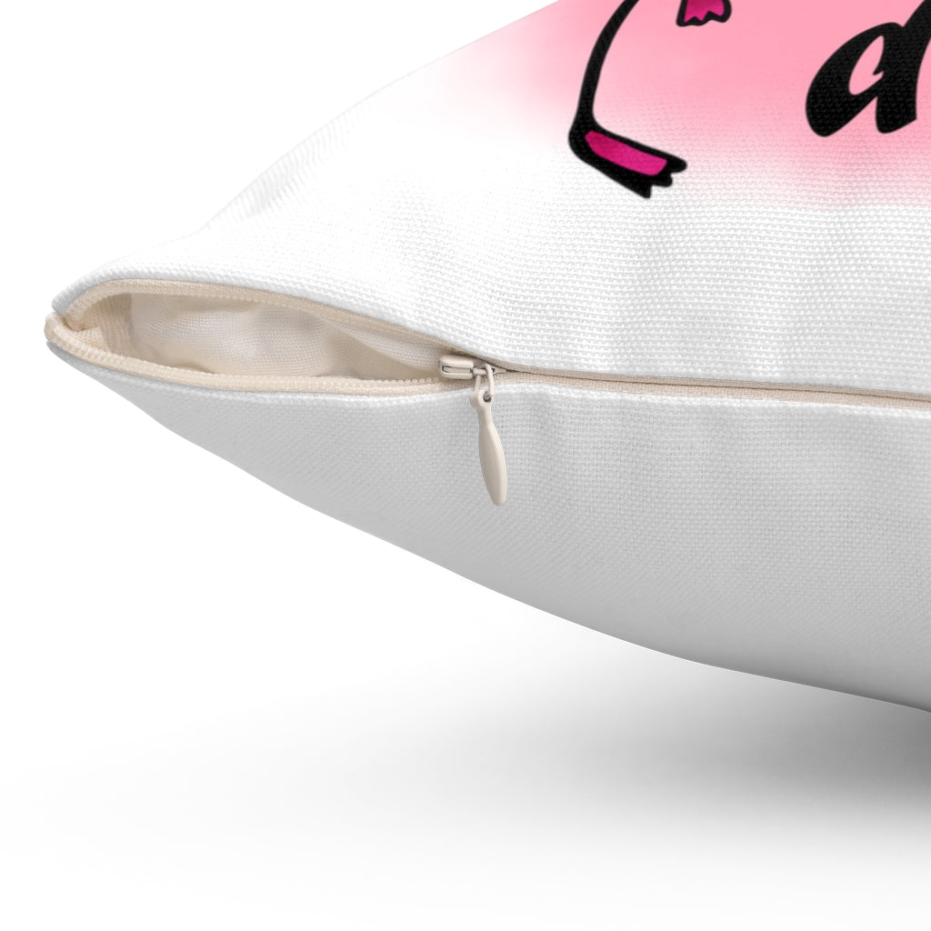 Spun Polyester Square Pillow