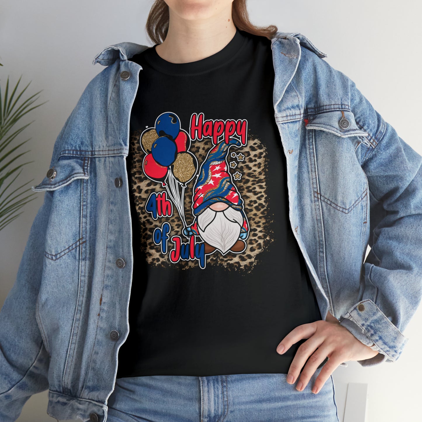 Fourth of July Gnome Graphic Tee