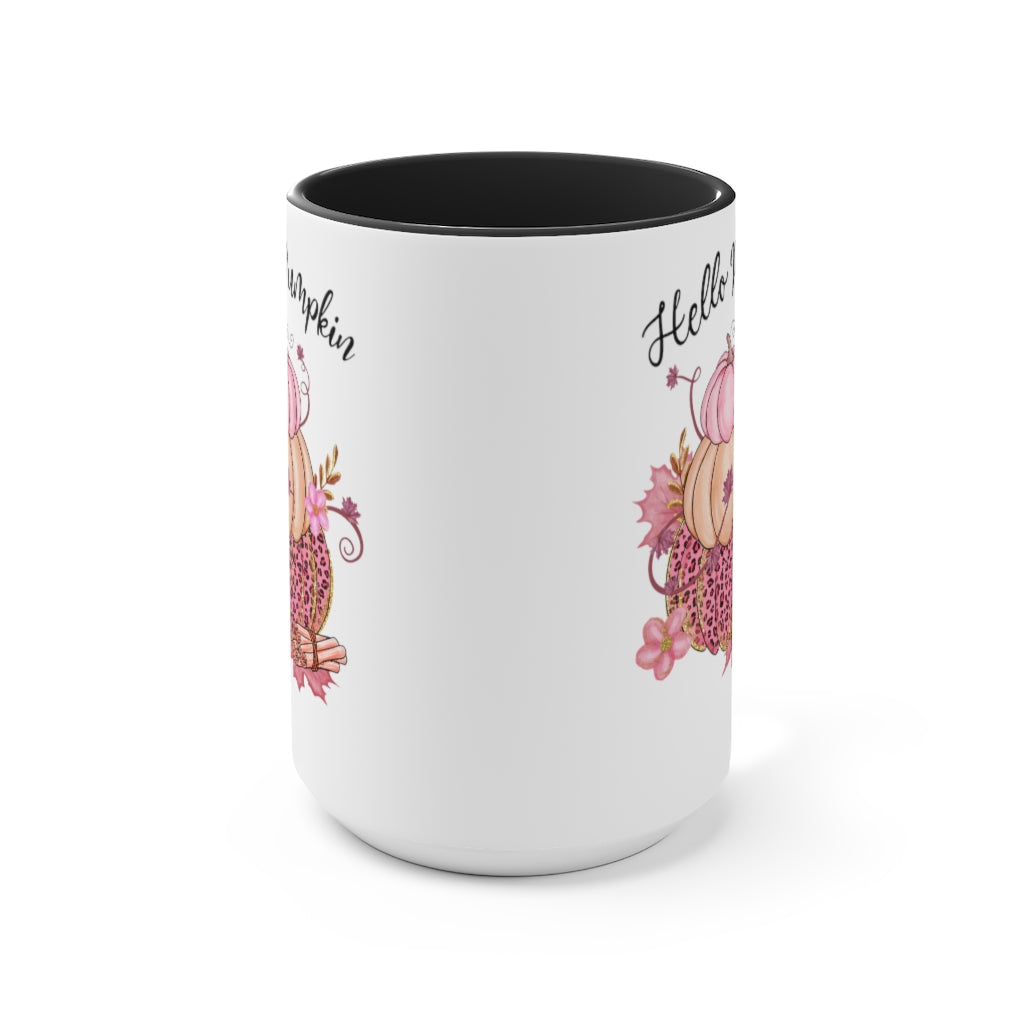 Two-Tone Coffee Mugs, 15oz