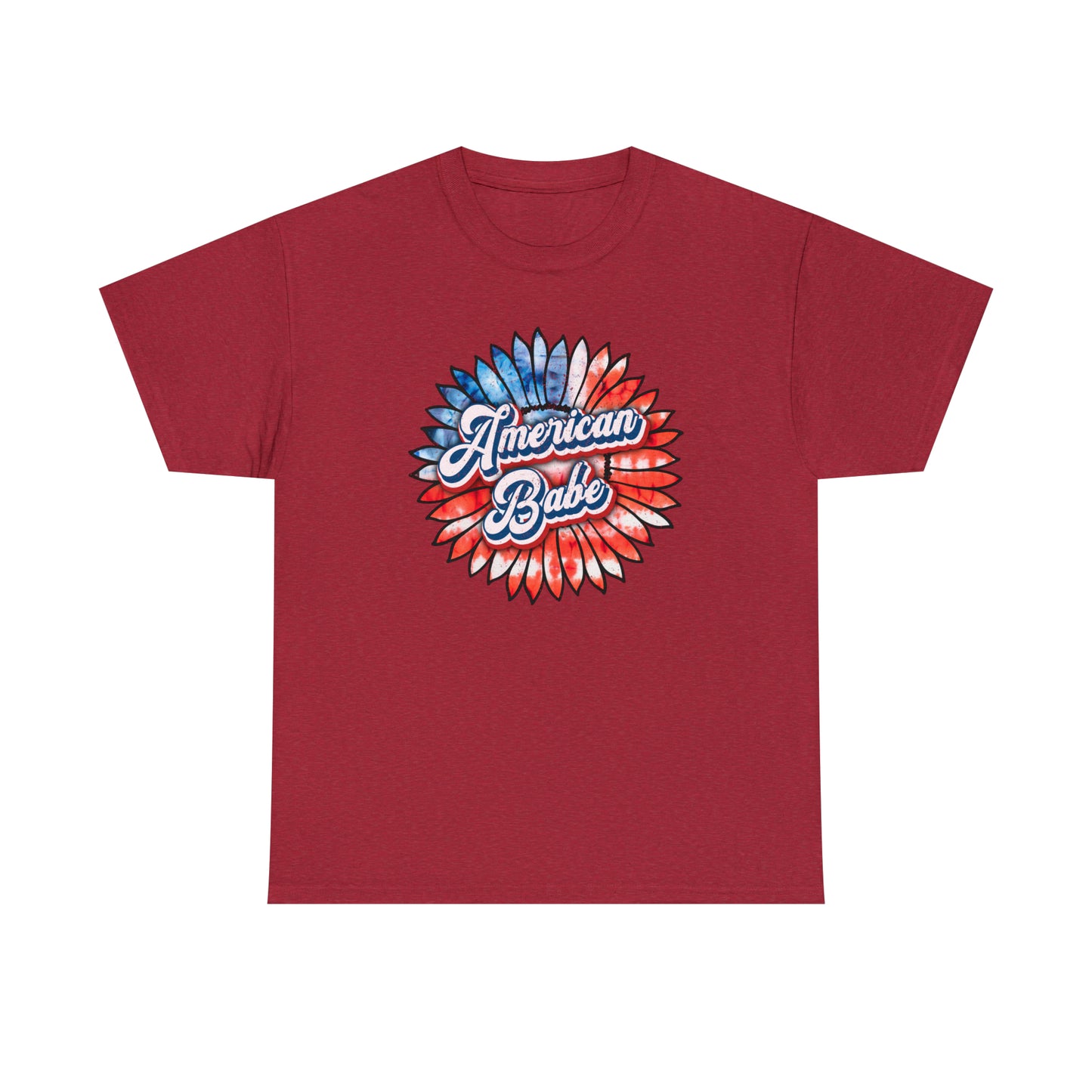 American Babe Patriotic Heavy Cotton Tee
