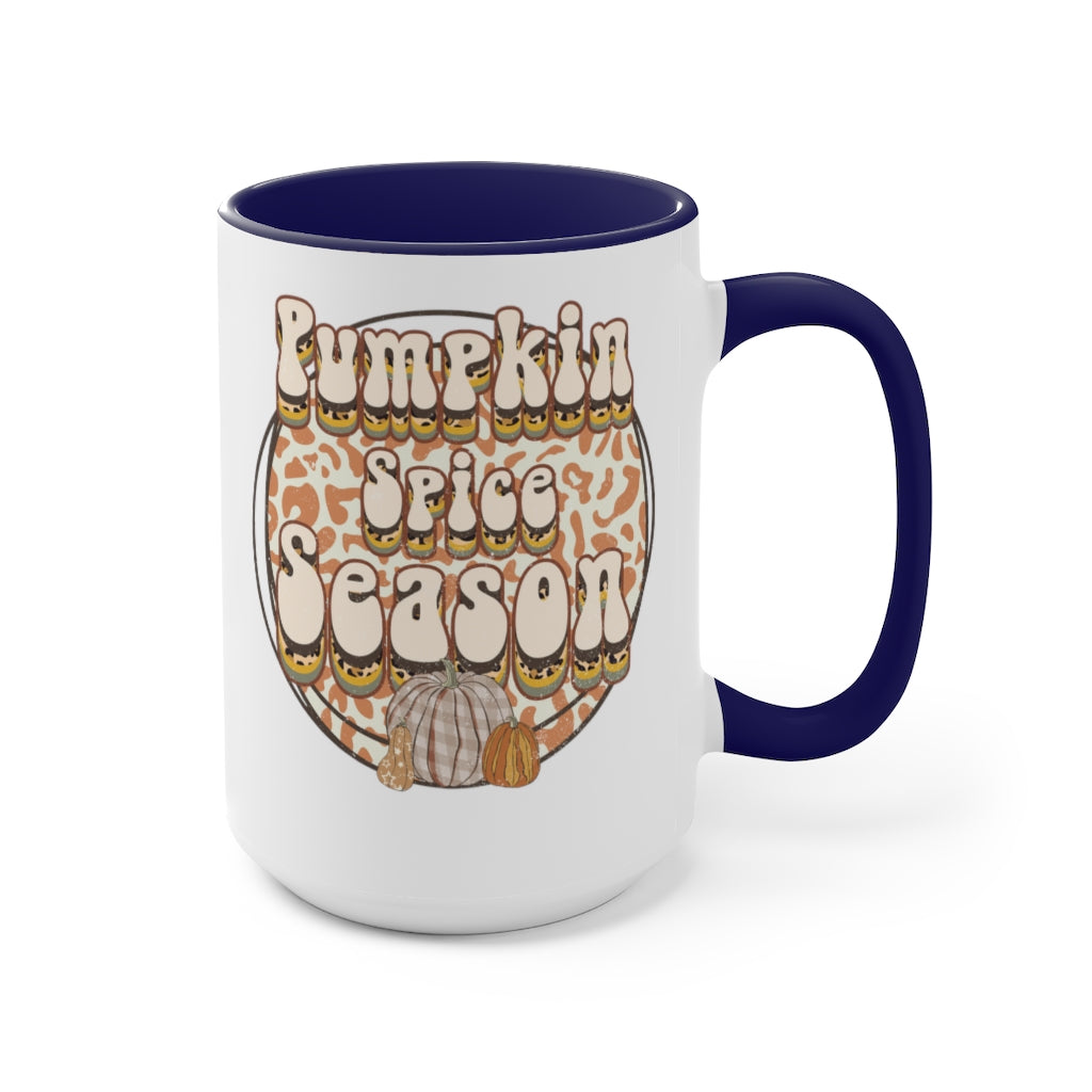 Two-Tone Coffee Mugs, 15oz