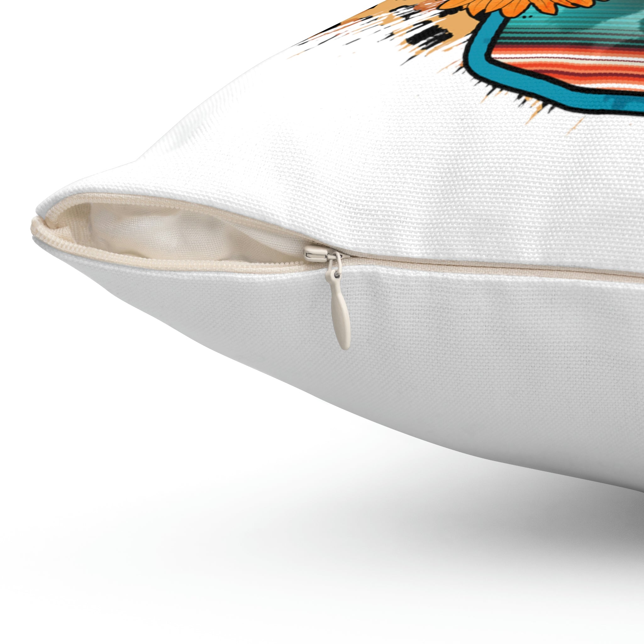 Spun Polyester Square Pillow