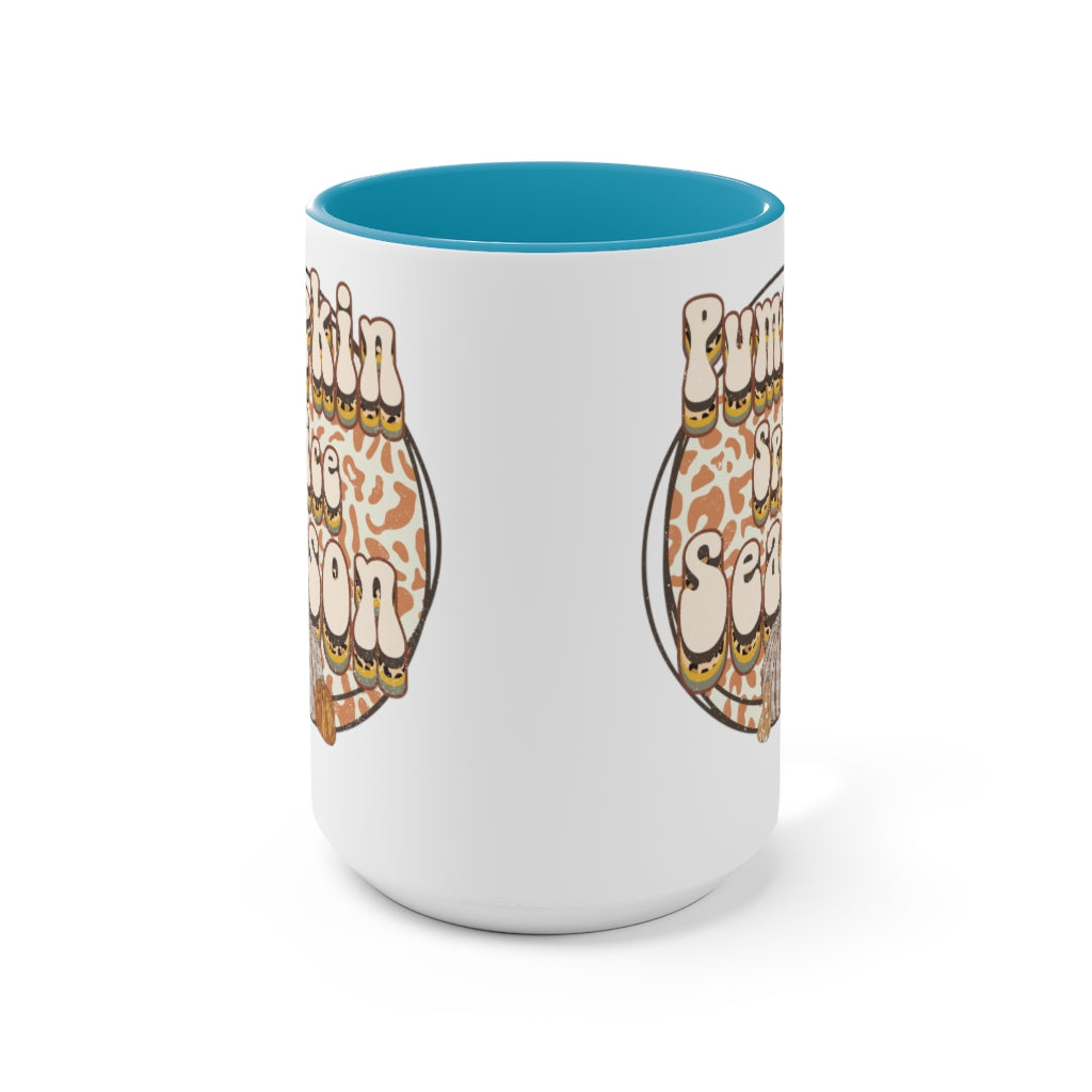 Two-Tone Coffee Mugs, 15oz