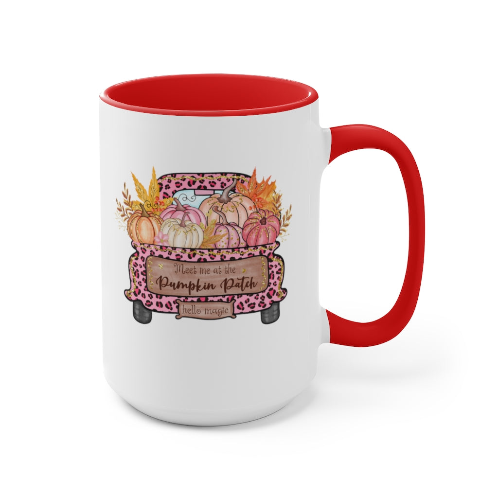 Two-Tone Coffee Mugs, 15oz