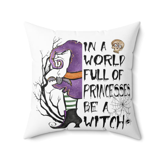 Spun Polyester Square Pillow