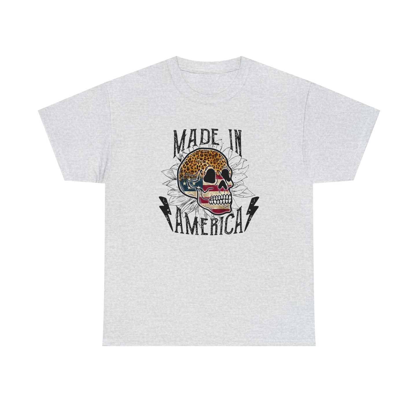 America Skull Graphic Tee