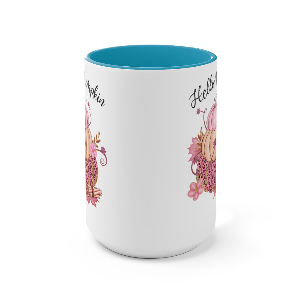 Two-Tone Coffee Mugs, 15oz