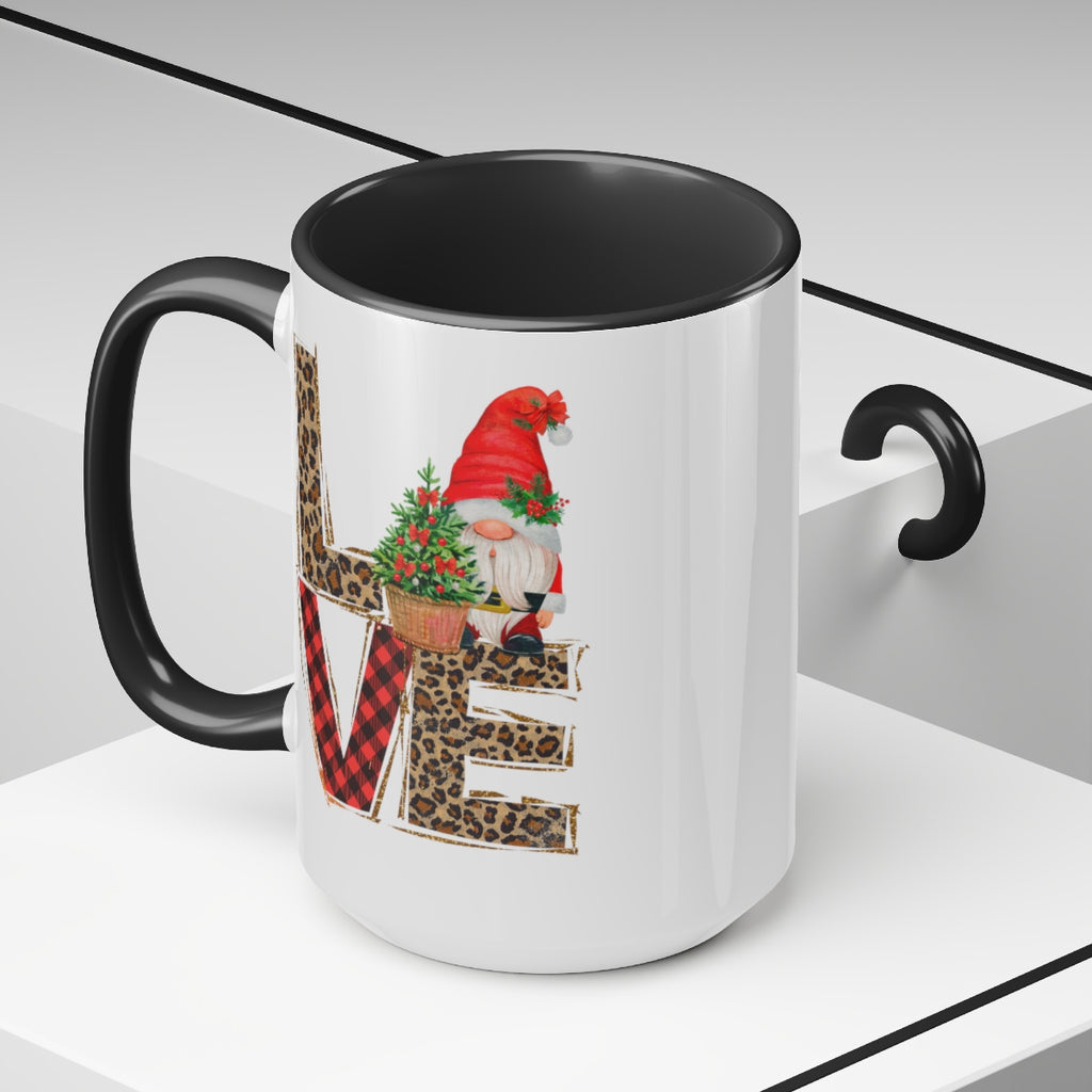 Two-Tone Coffee Mugs, 15oz