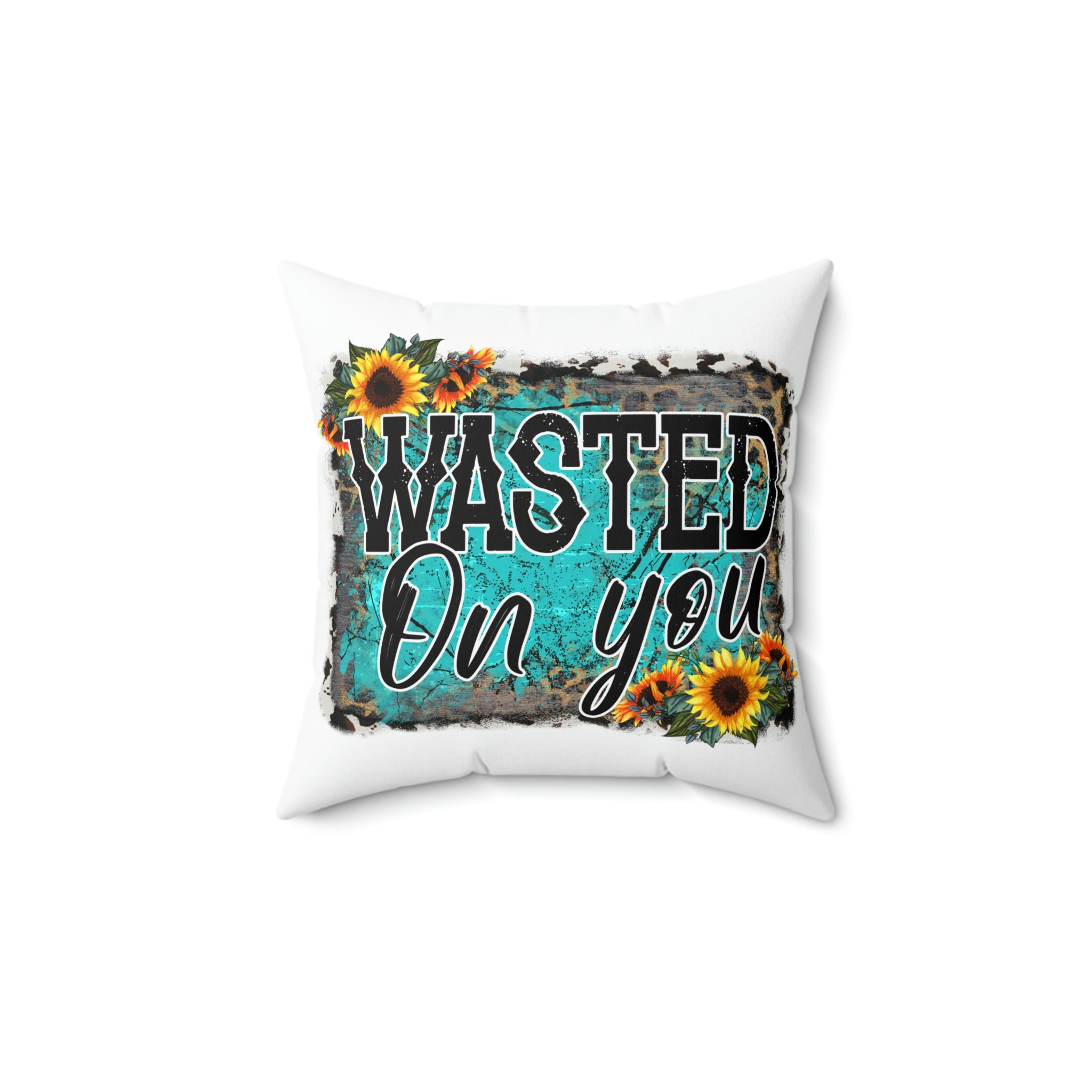 Spun Polyester Square Pillow