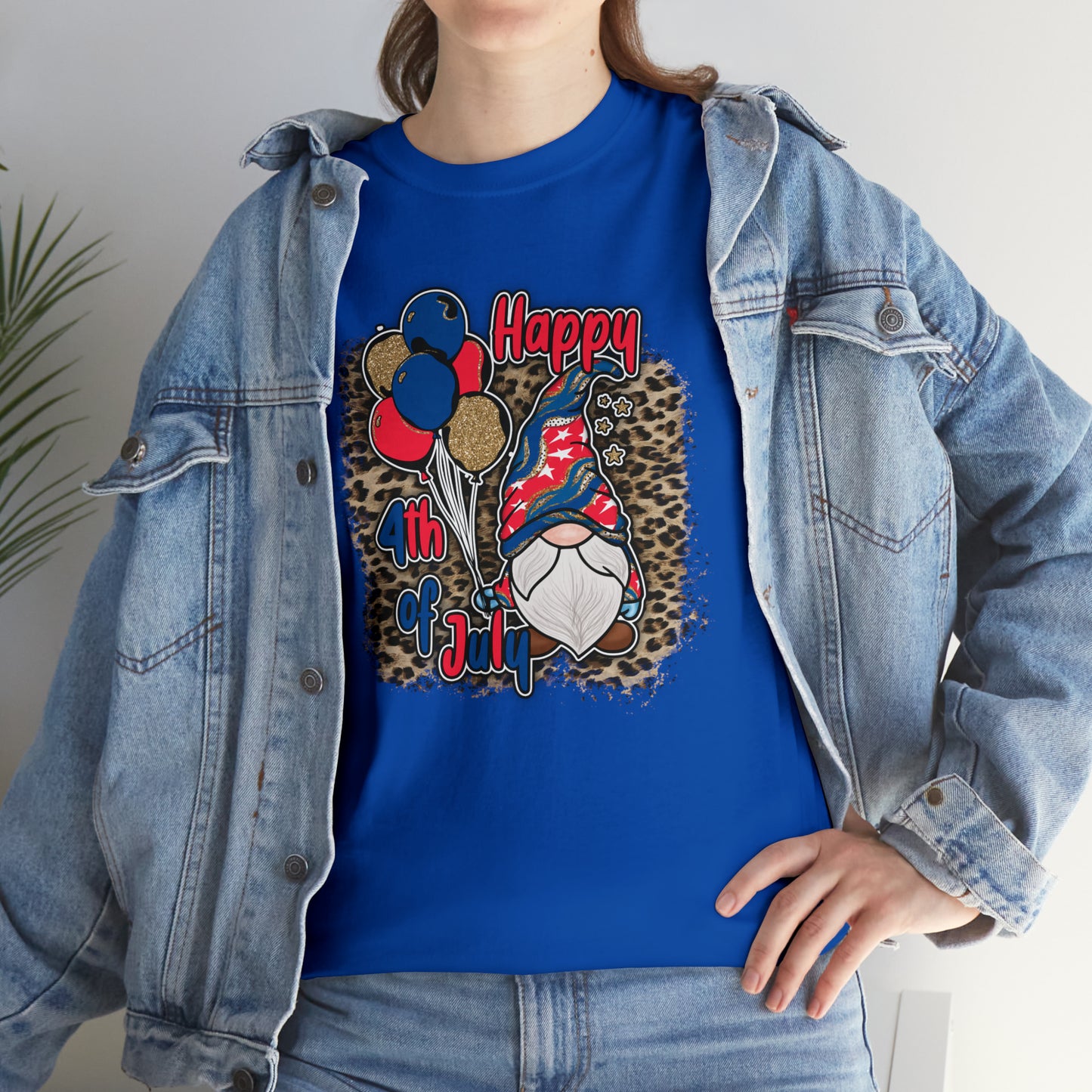 Fourth of July Gnome Graphic Tee