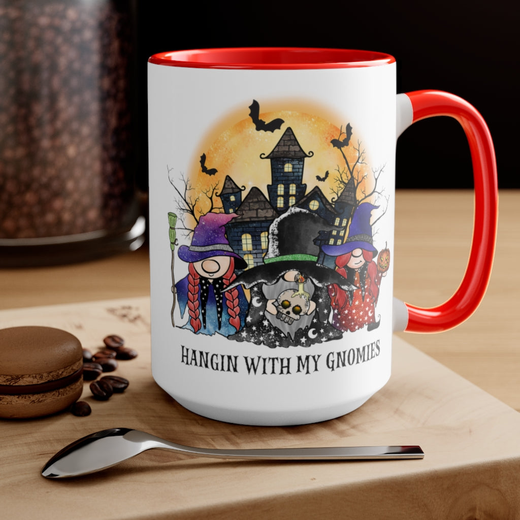 Two-Tone Coffee Mugs, 15oz