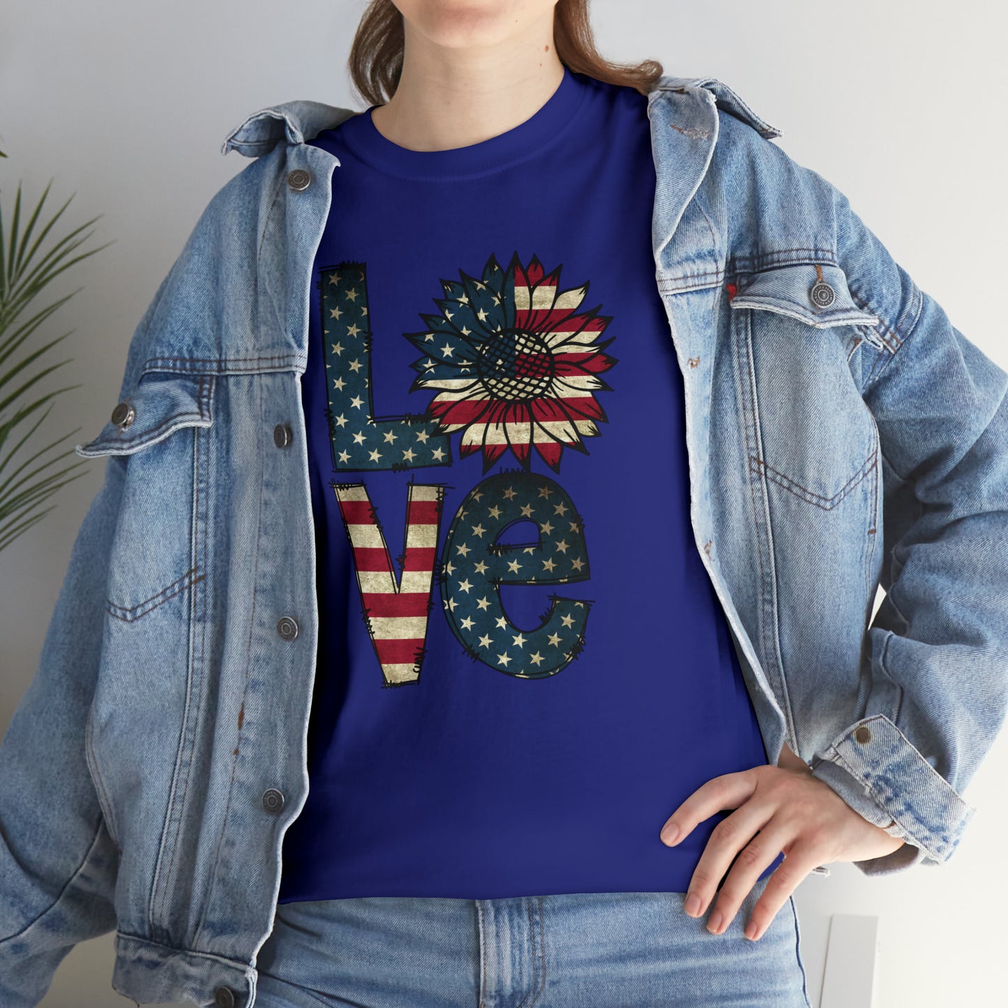 Made with Love & Freedom USA Heavy Cotton Tee