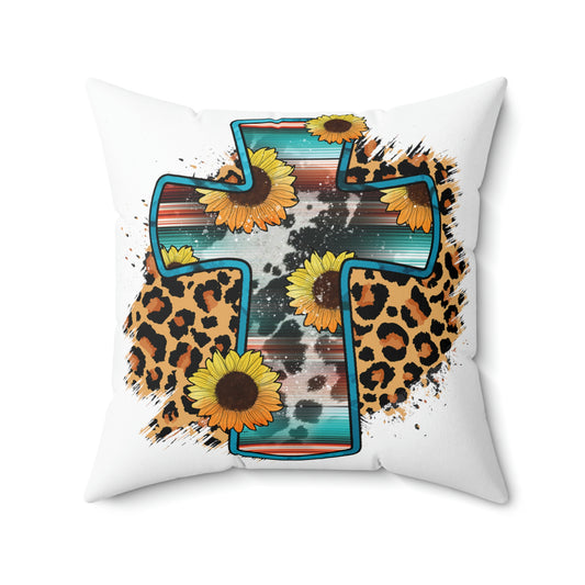 Spun Polyester Square Pillow