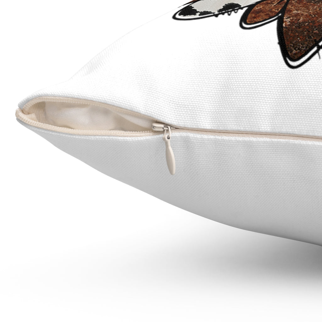 Spun Polyester Square Pillow