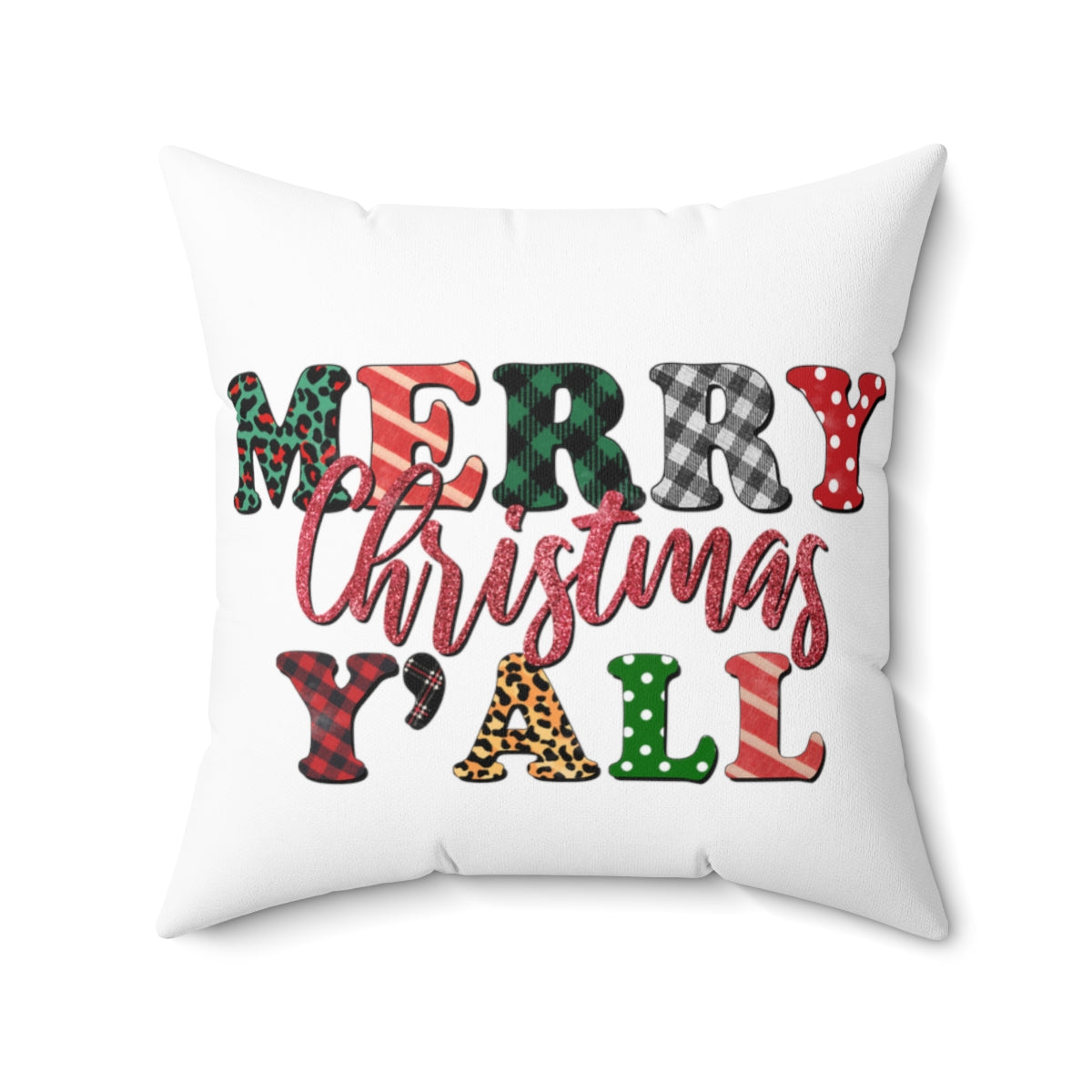 Spun Polyester Square Pillow