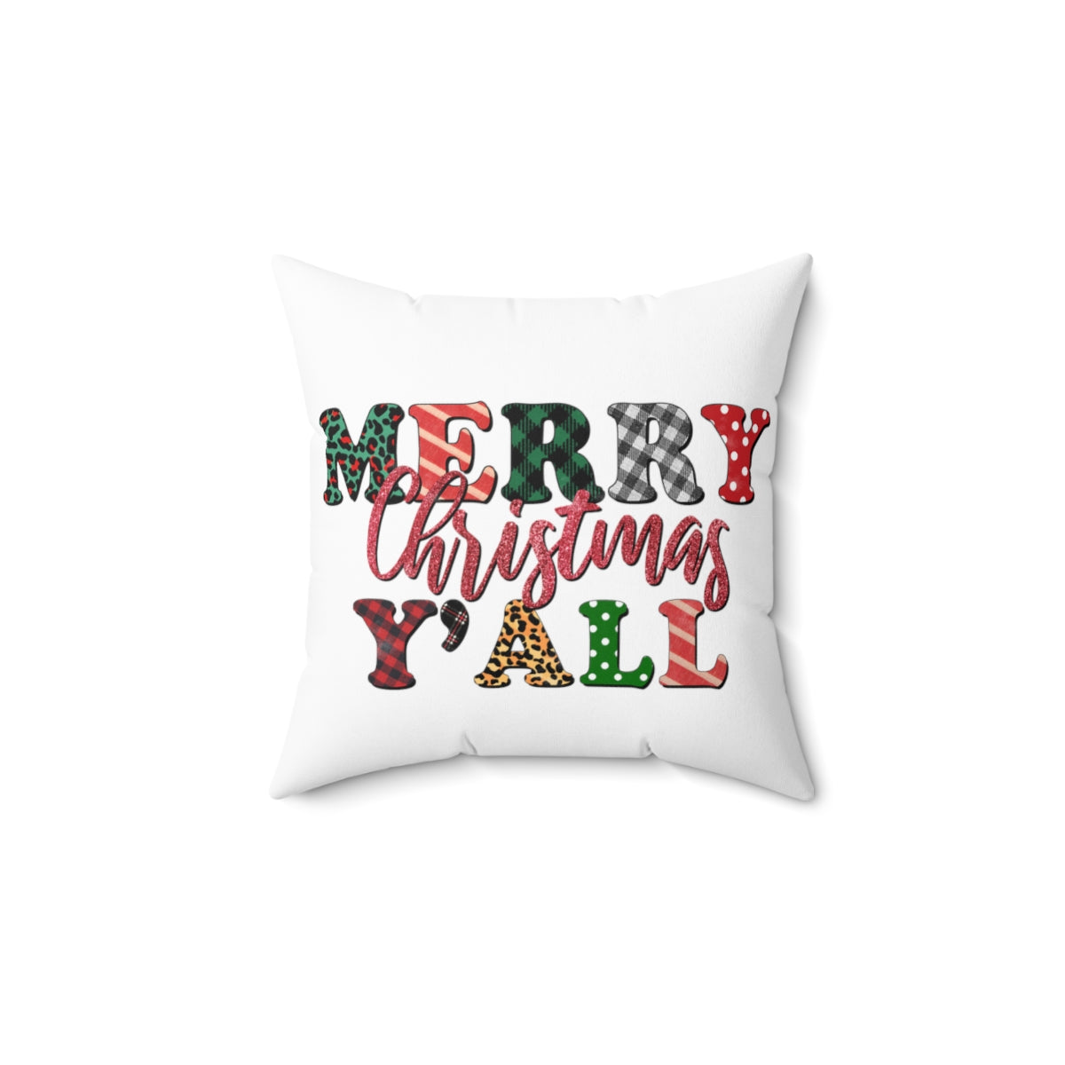 Spun Polyester Square Pillow