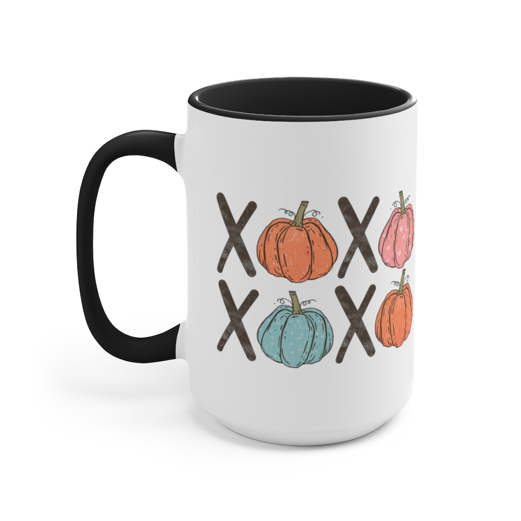 Two-Tone Coffee Mugs, 15oz