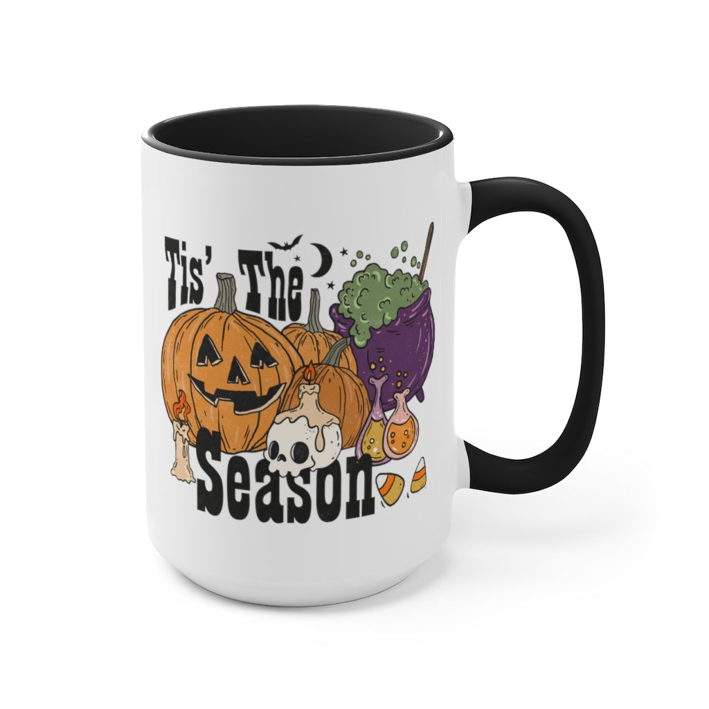 Two-Tone Coffee Mugs, 15oz