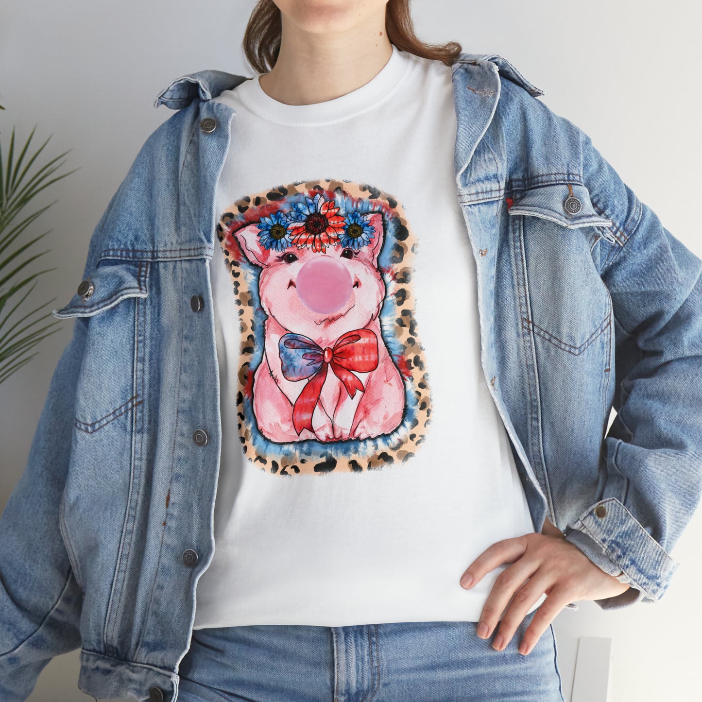 Patriotic Pig Graphic Tee