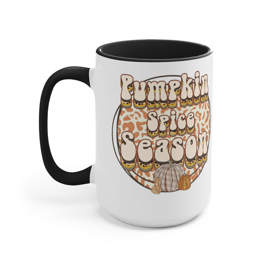 Two-Tone Coffee Mugs, 15oz