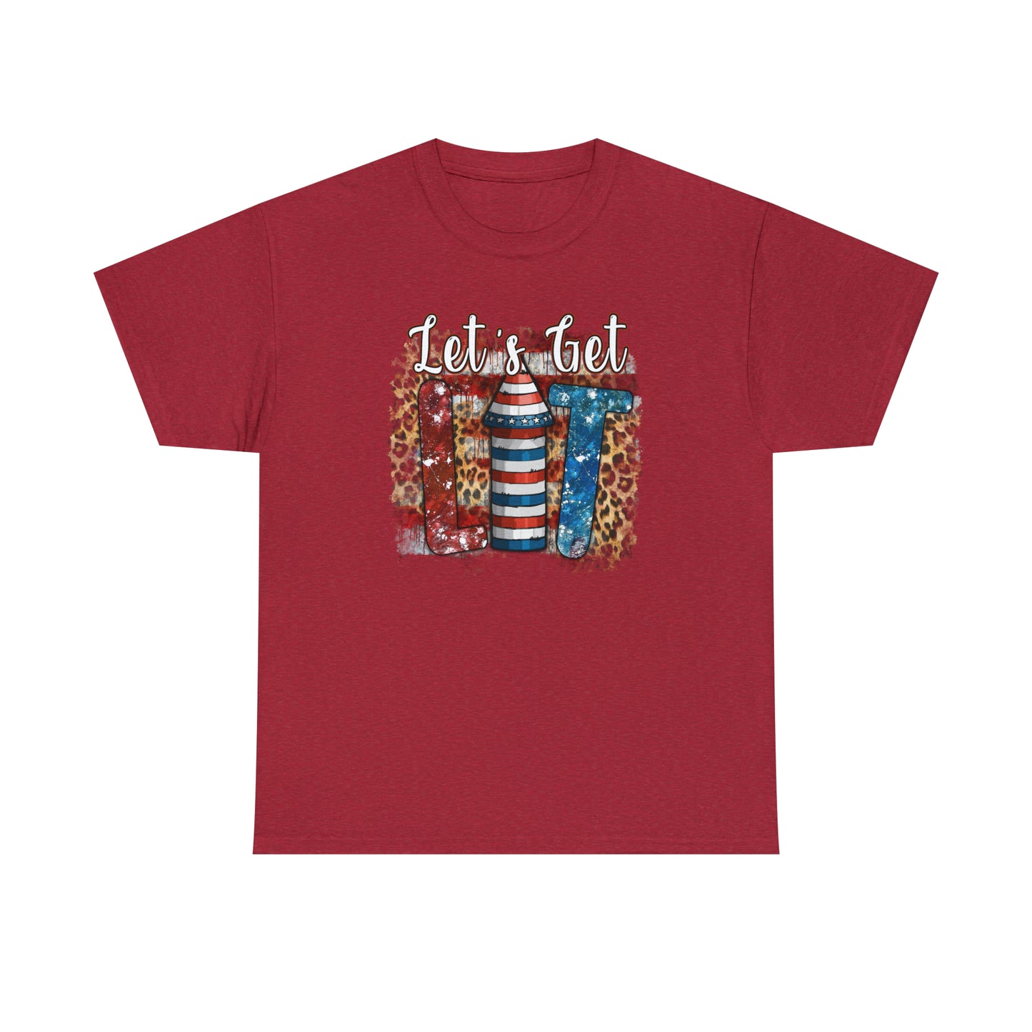 Light Up the Sky Patriotic Heavy Cotton Tee