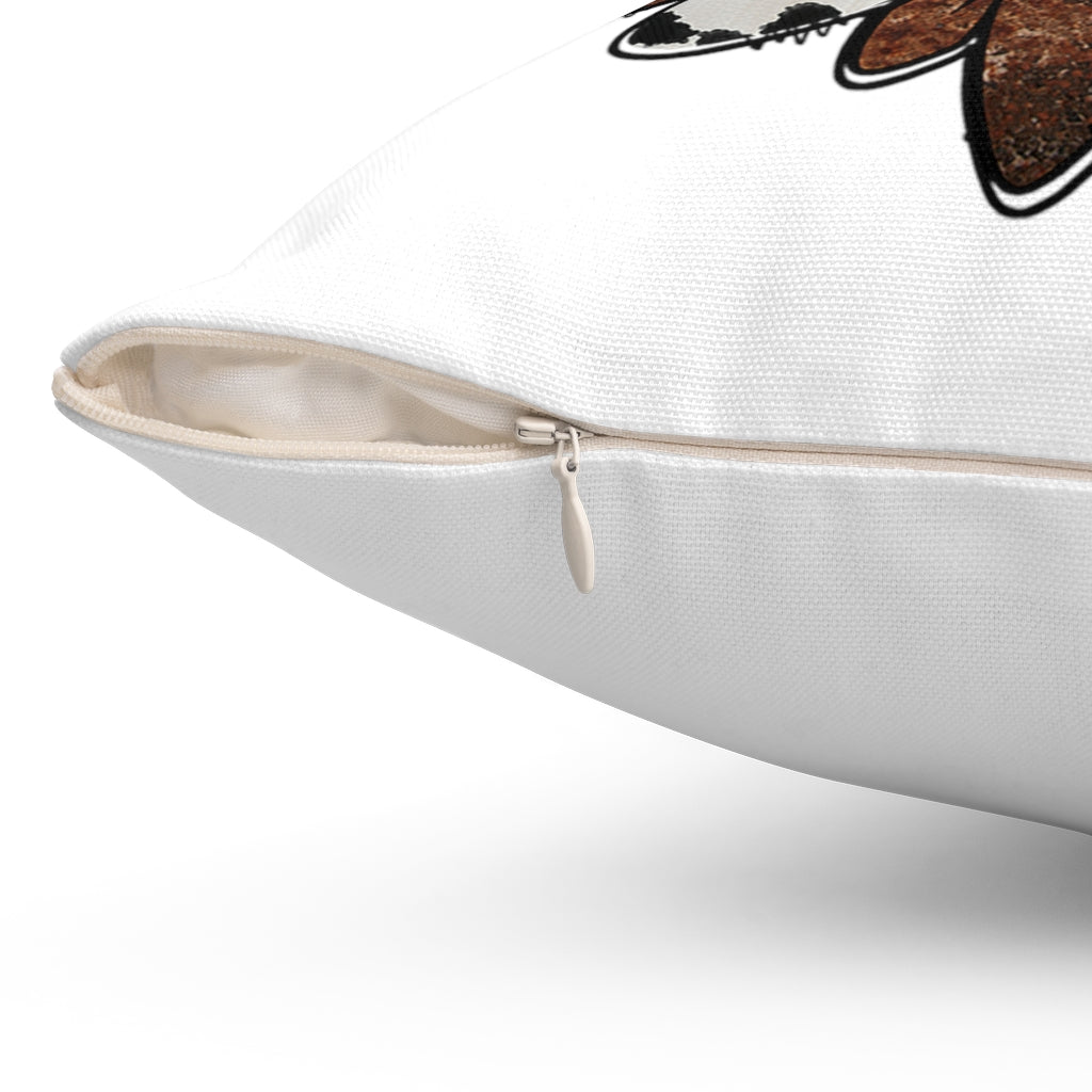 Spun Polyester Square Pillow