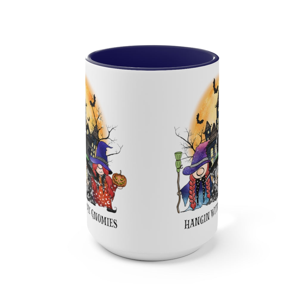 Two-Tone Coffee Mugs, 15oz