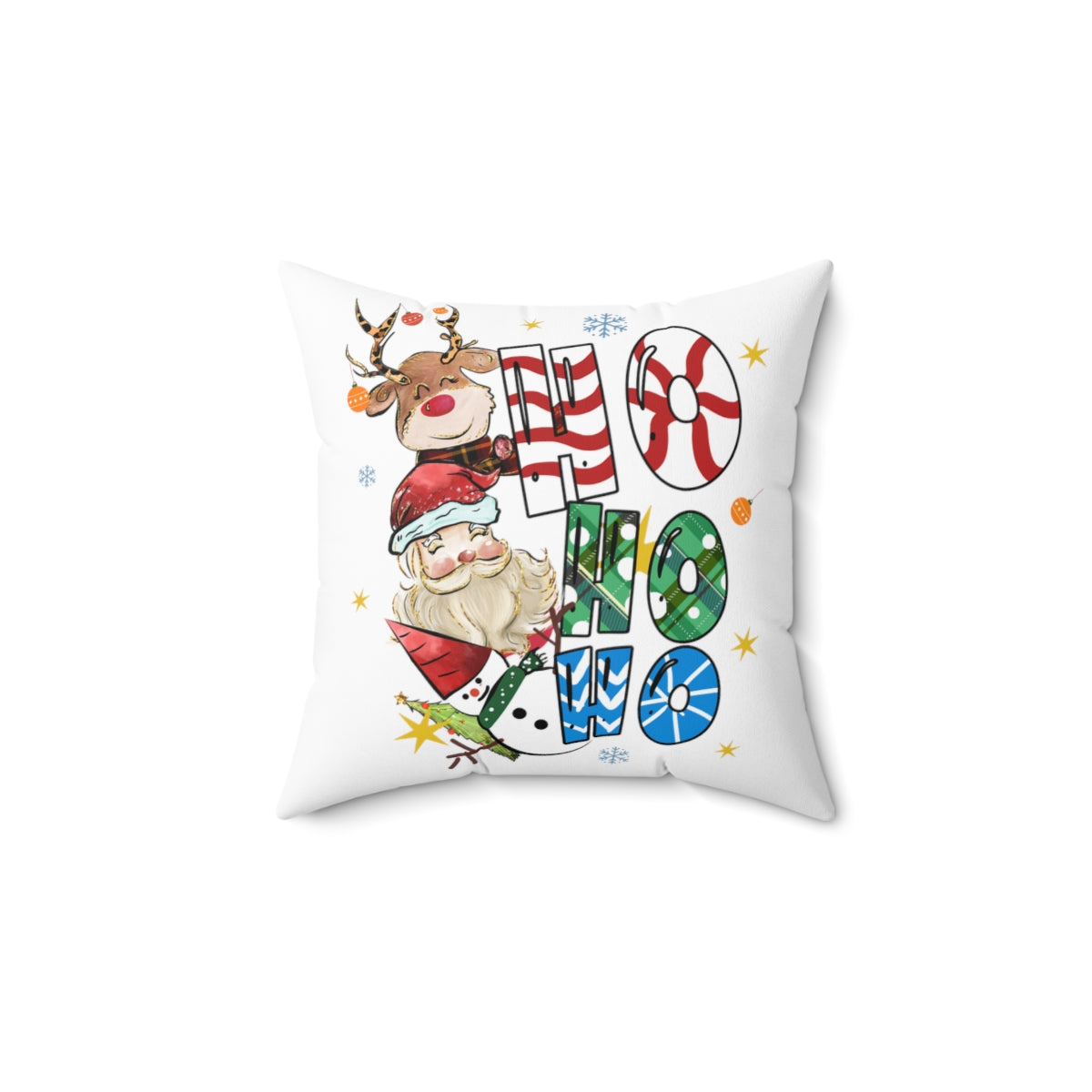 Spun Polyester Square Pillow