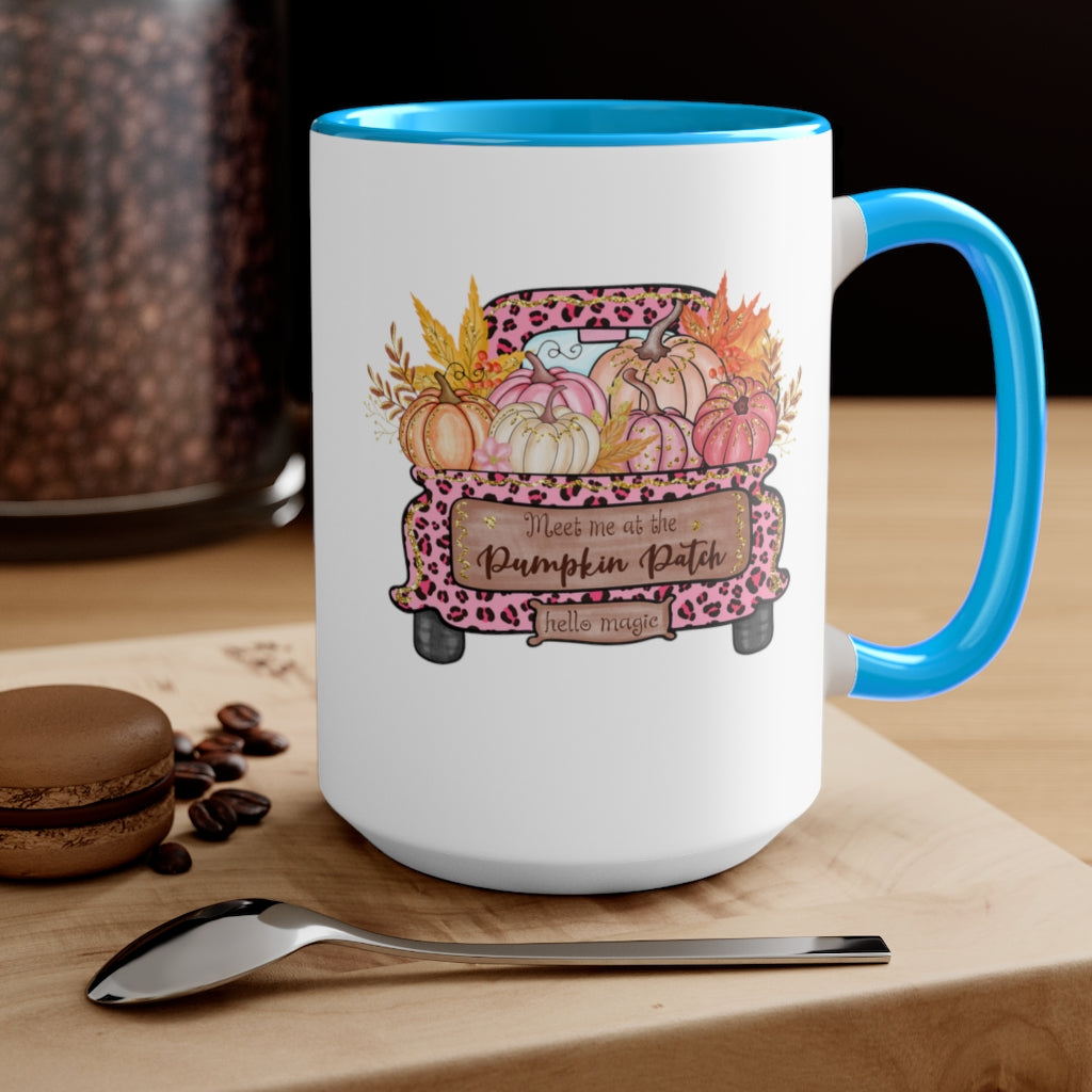 Two-Tone Coffee Mugs, 15oz