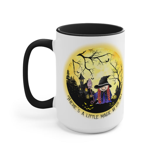 Two-Tone Coffee Mugs, 15oz