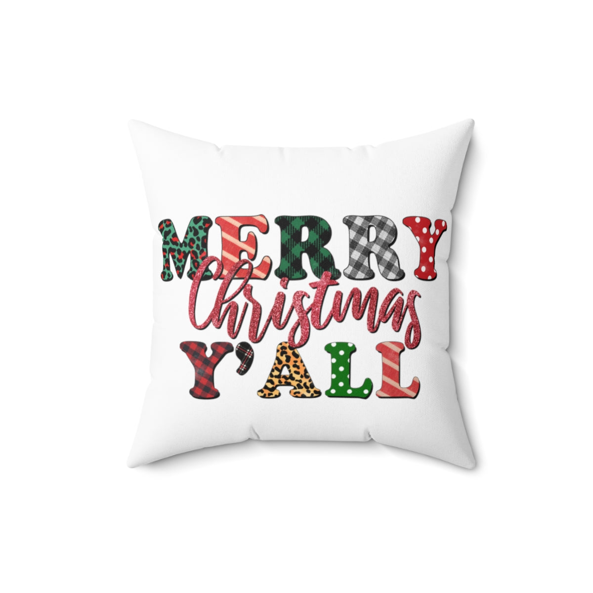 Spun Polyester Square Pillow