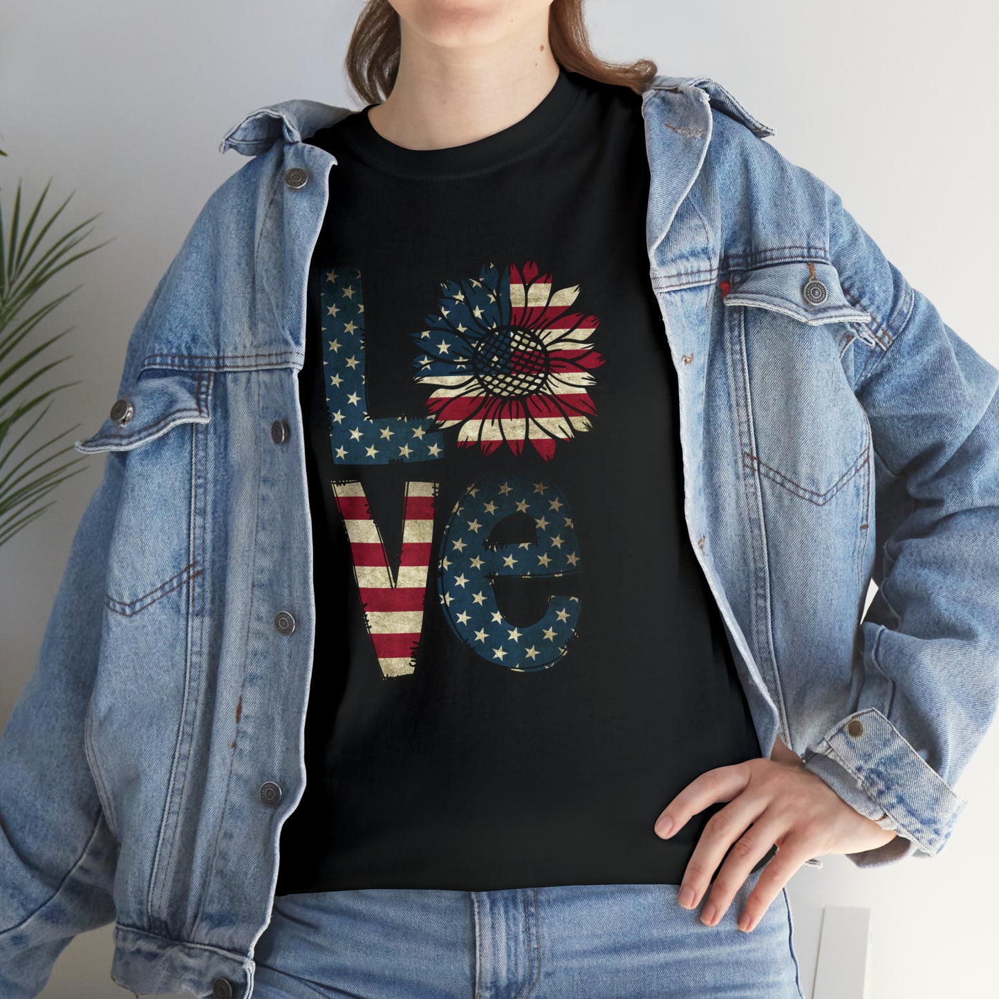 Made with Love & Freedom USA Heavy Cotton Tee