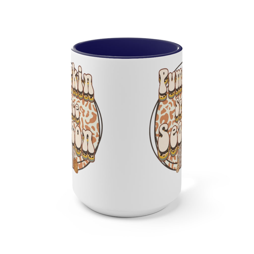 Two-Tone Coffee Mugs, 15oz