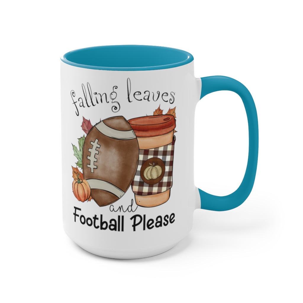 Two-Tone Coffee Mugs, 15oz