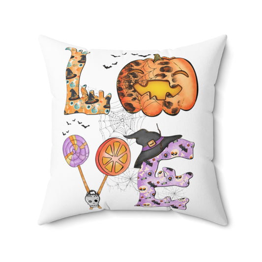Spun Polyester Square Pillow