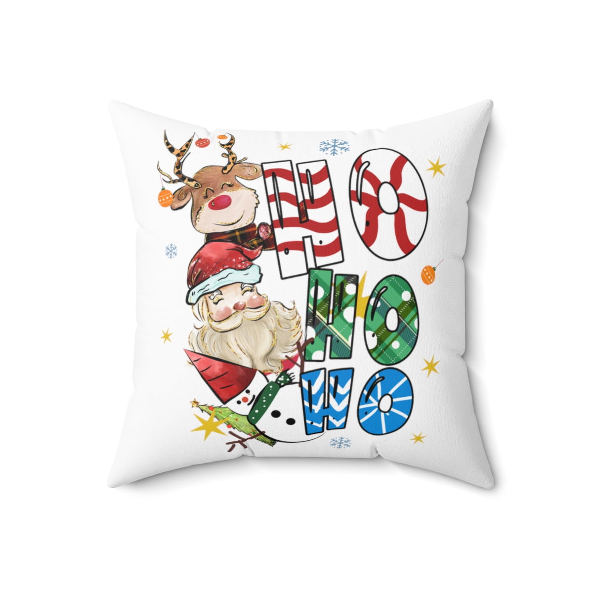 Spun Polyester Square Pillow