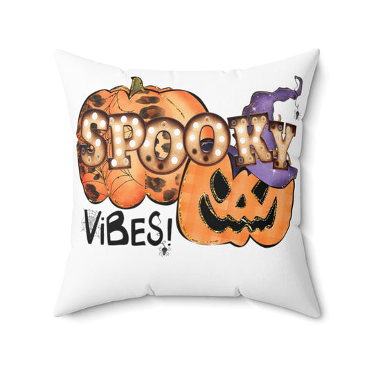 Spun Polyester Square Pillow